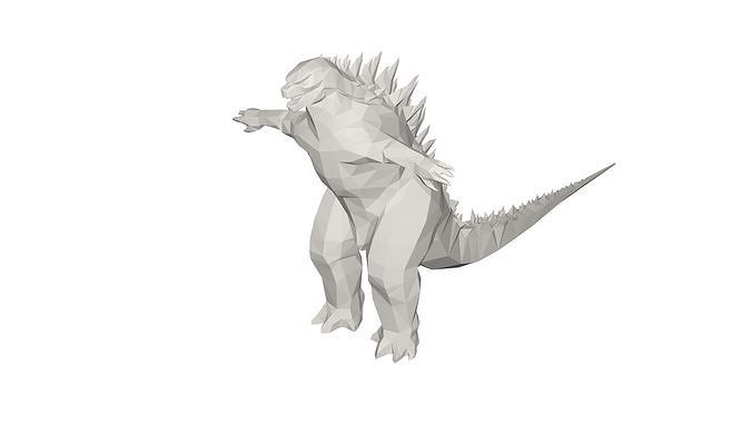Godzilla 3D model