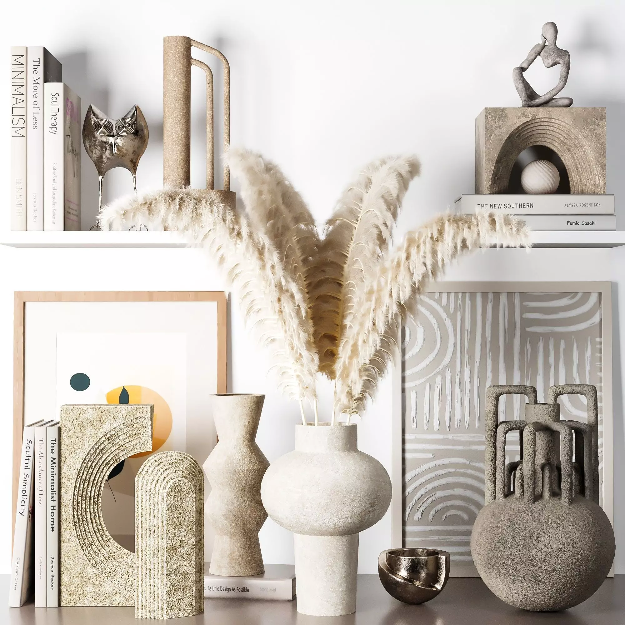  Decorative set 10 3D model_0