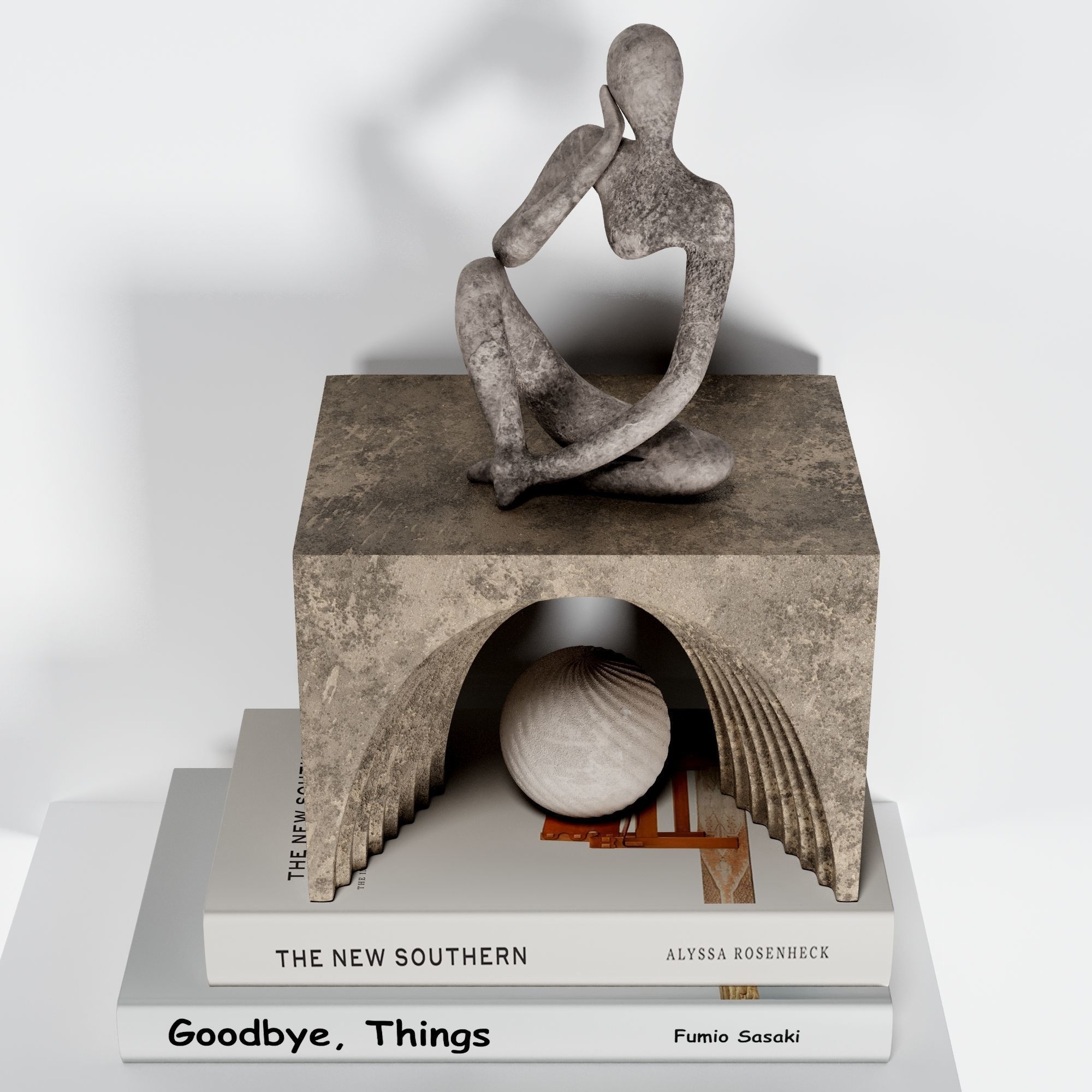  Decorative set 10 3D model_4