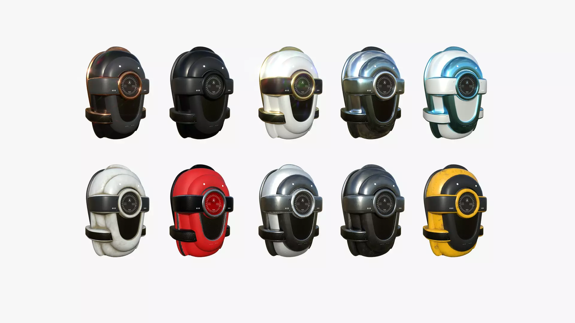 10 SciFi Backpack C Collection - Fashion Character Design _0