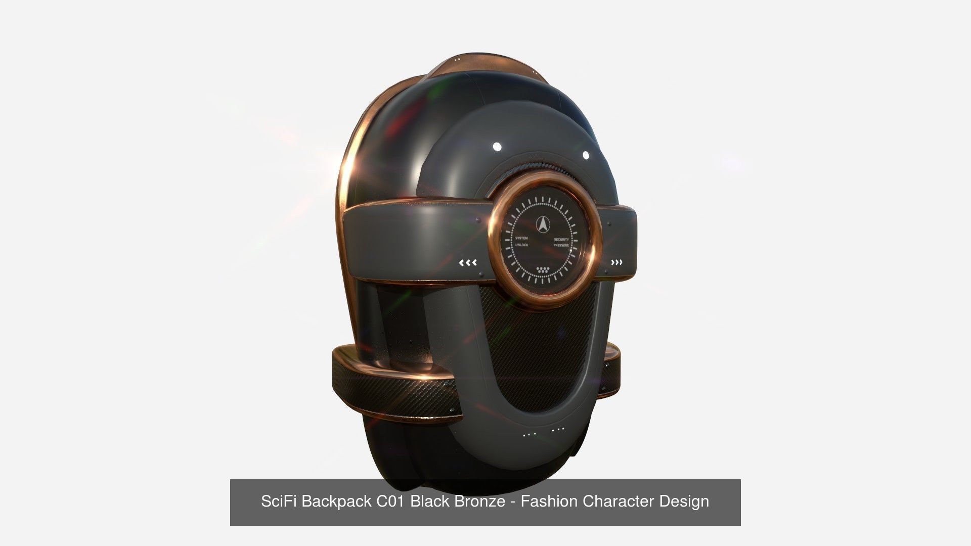 10 SciFi Backpack C Collection - Fashion Character Design _1