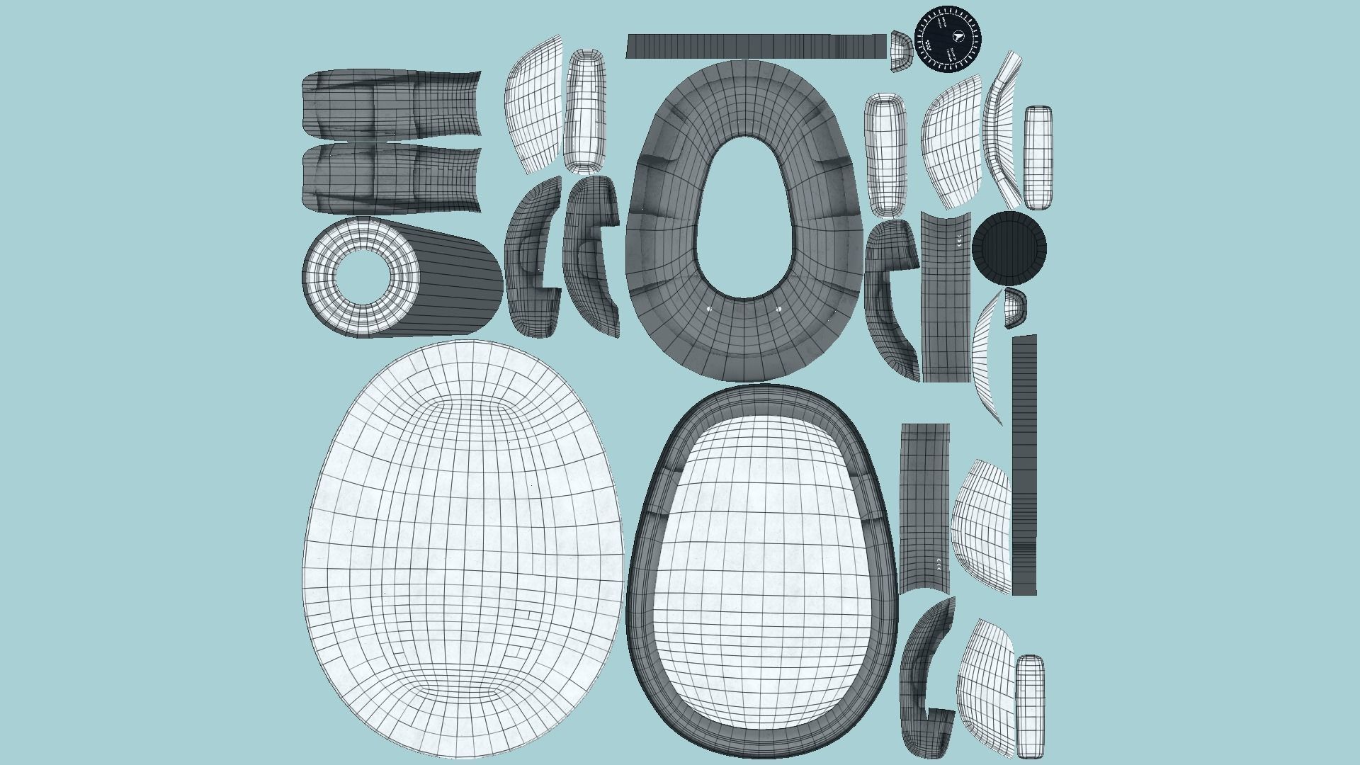 10 SciFi Backpack C Collection - Fashion Character Design _79