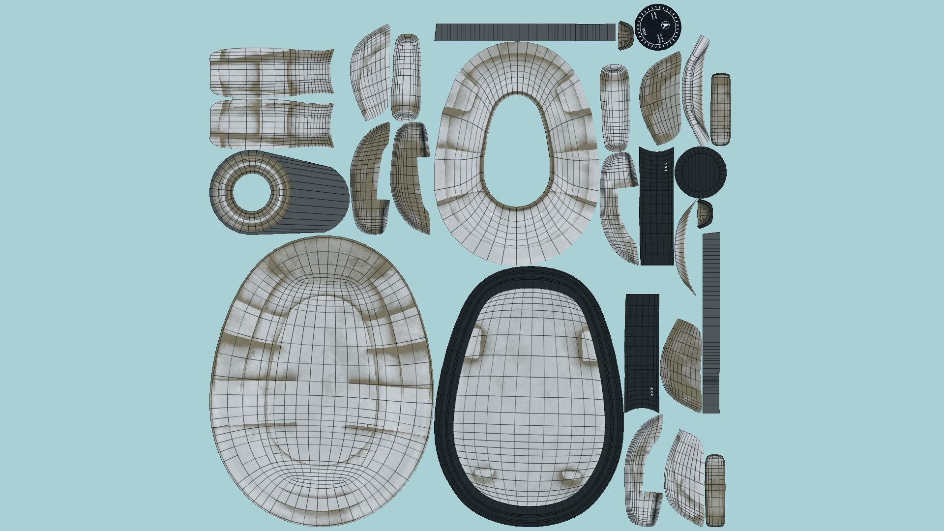 10 SciFi Backpack C Collection - Fashion Character Design _82