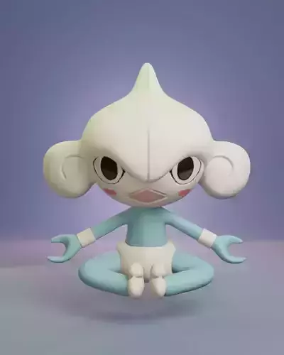 Pokemon - Meditite 3D print model