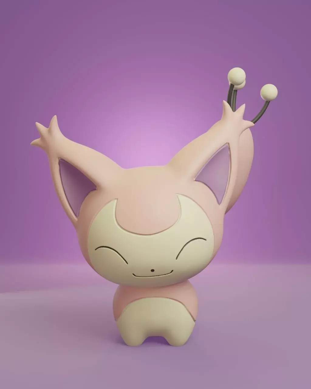 Pokemon - Skitty 3D print model_0