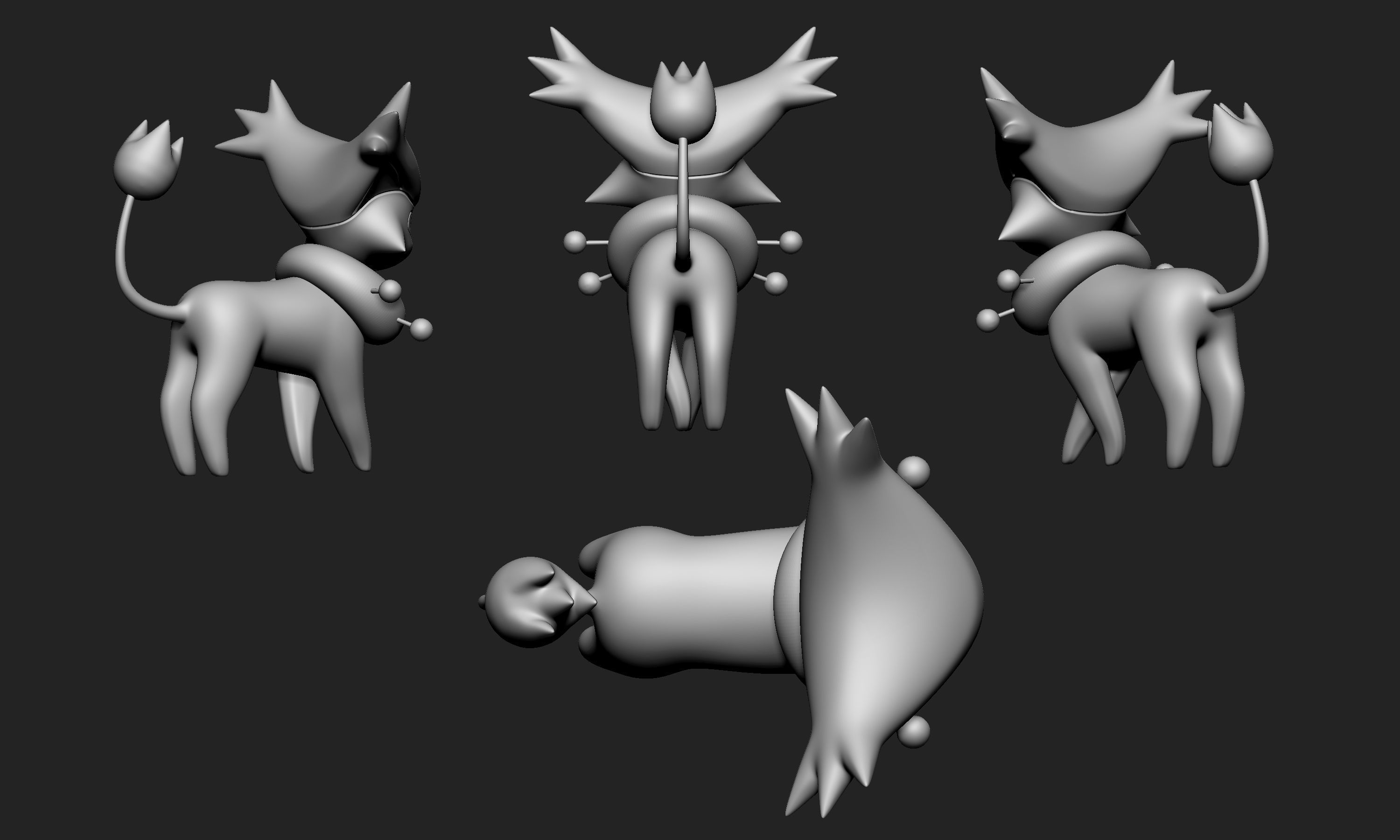 Pokemon - Delcatty 3D print model_6