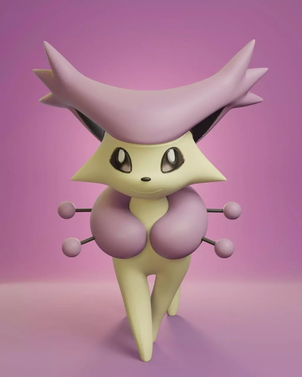 Pokemon - Delcatty 3D print model_0