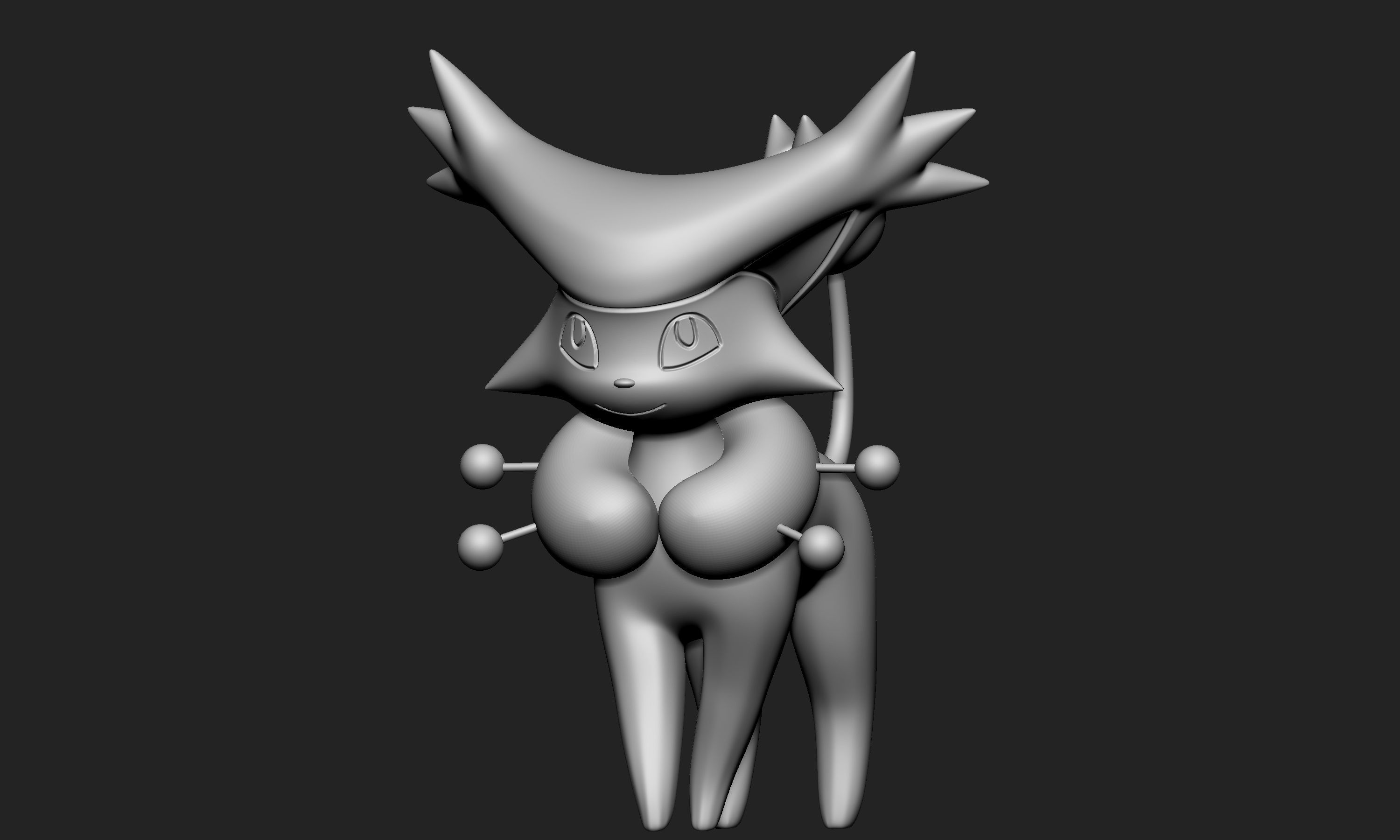 Pokemon - Delcatty 3D print model_4