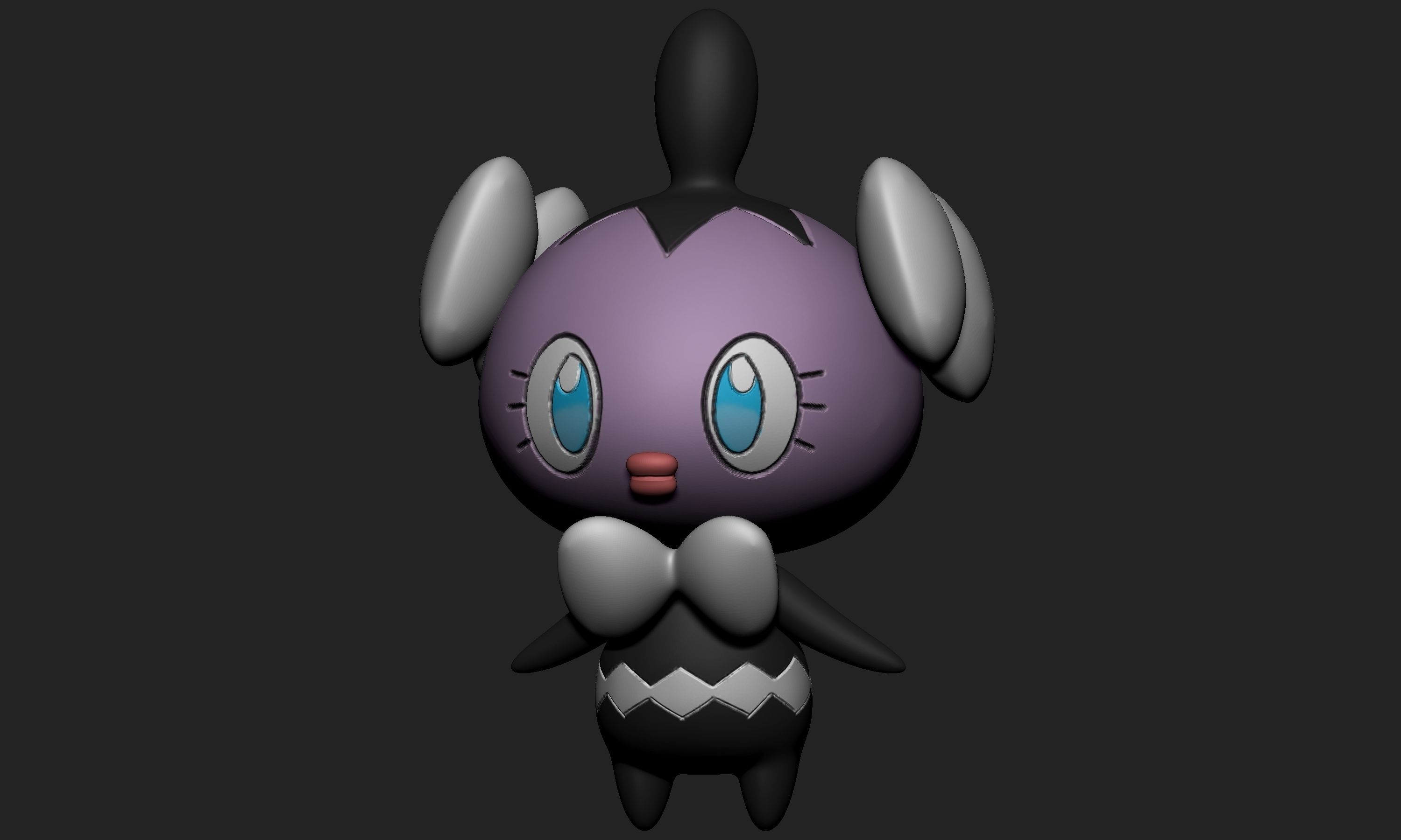 Pokemon - Gothita 3D print model_1