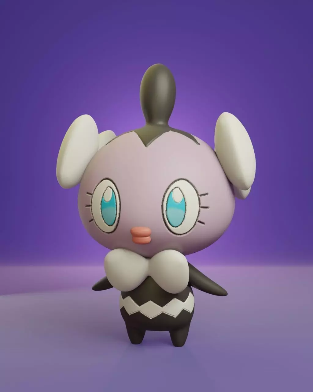 Pokemon - Gothita 3D print model_0