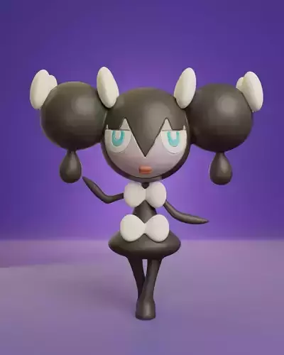 Pokemon - Gothorita 3D print model