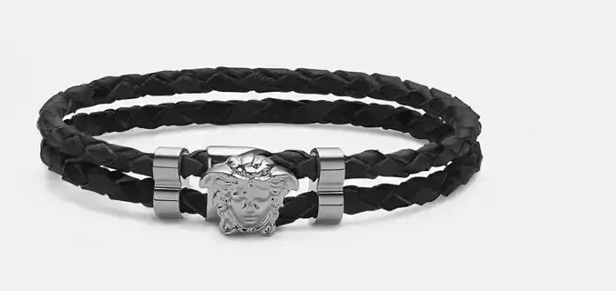 BRAIDED MEDUSA BRACELET