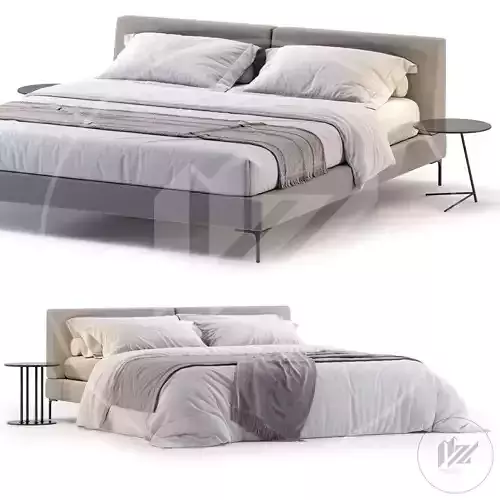 B And B Italia CHARLES Bed