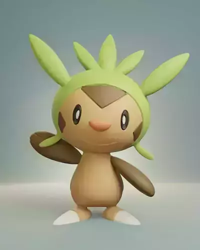 Pokemon - Chespin 3D print model
