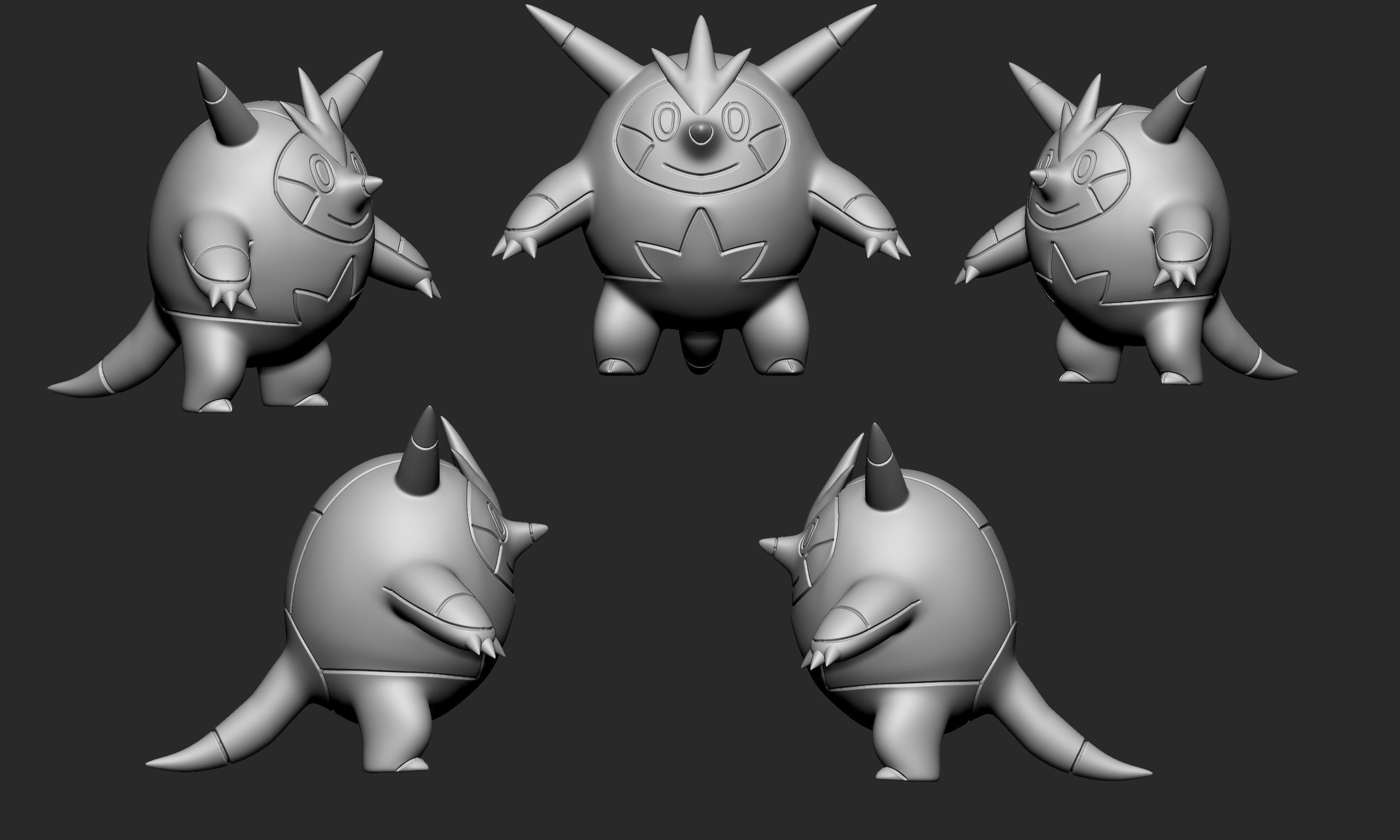 Pokemon - Quilladin 3D print model_5