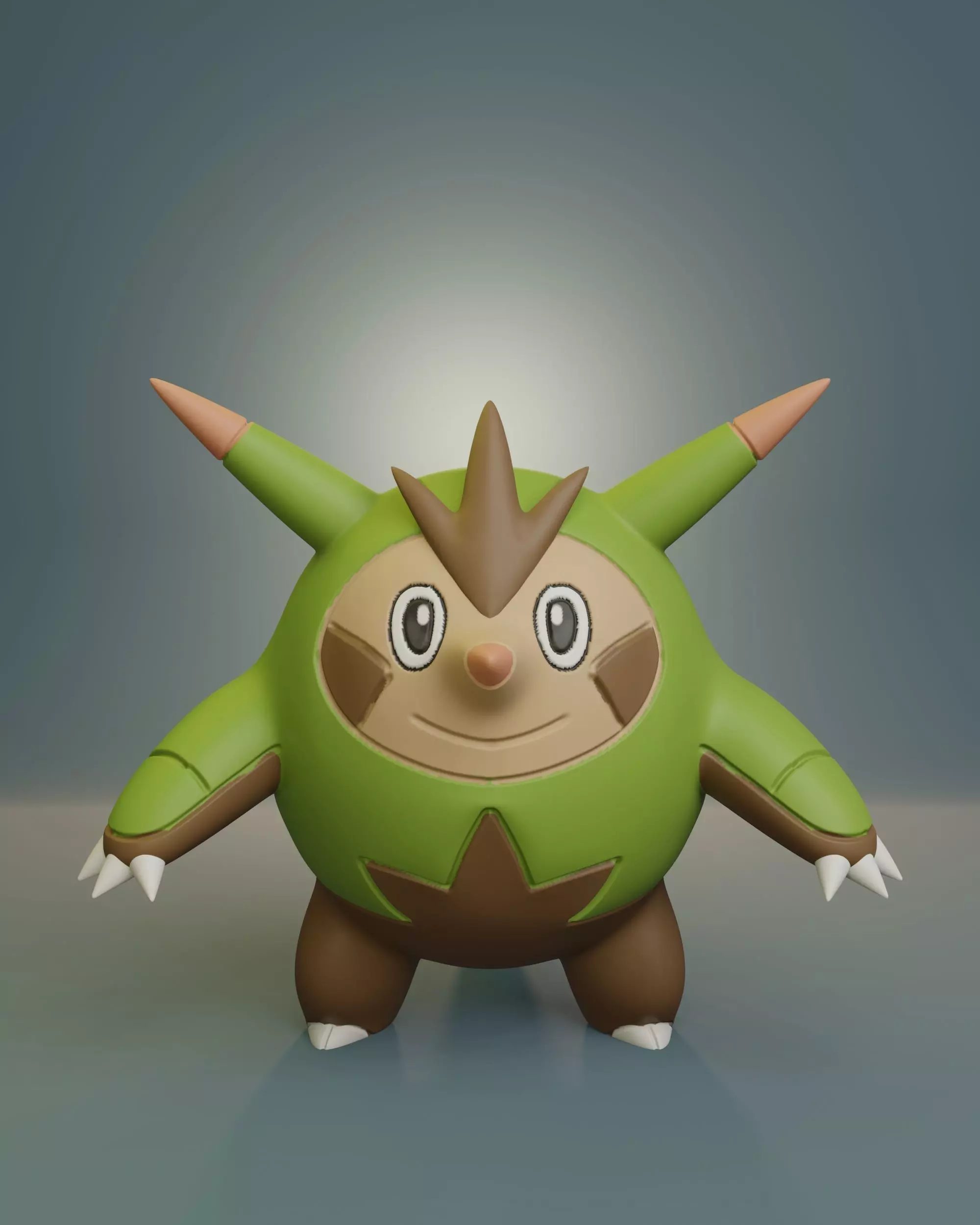 Pokemon - Quilladin 3D print model_0
