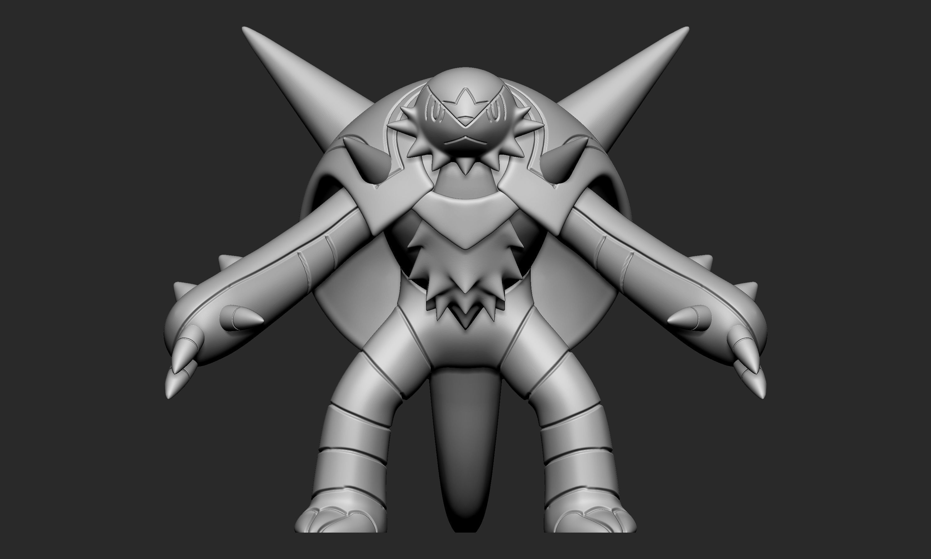 Pokemon - Chesnaught 3D print model_4
