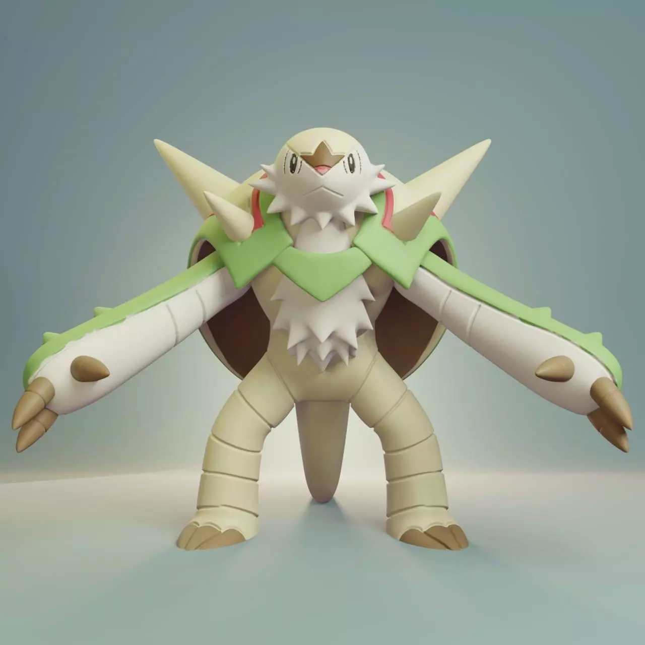 Pokemon - Chesnaught 3D print model_0