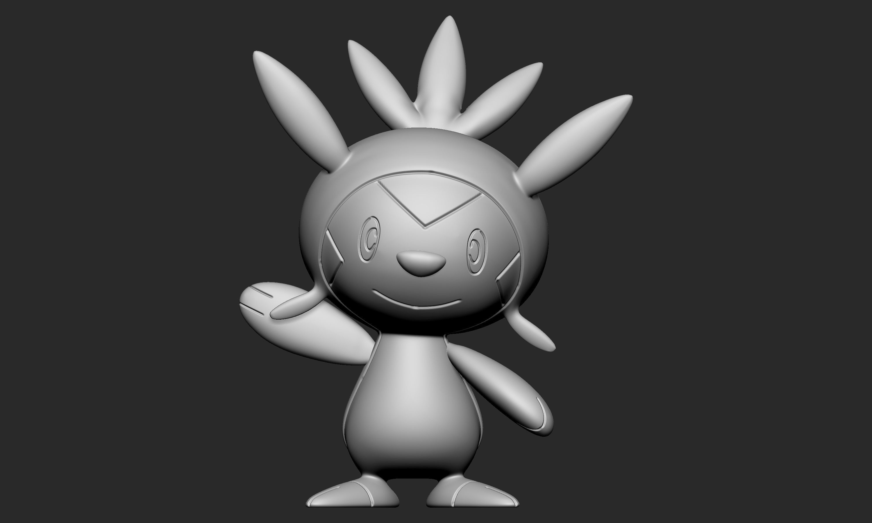 Pokemon - Chespin Quilladin and Chesnaught 3D print model_8