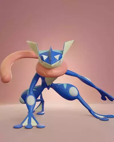 Pokemon - Greninja 3D print model