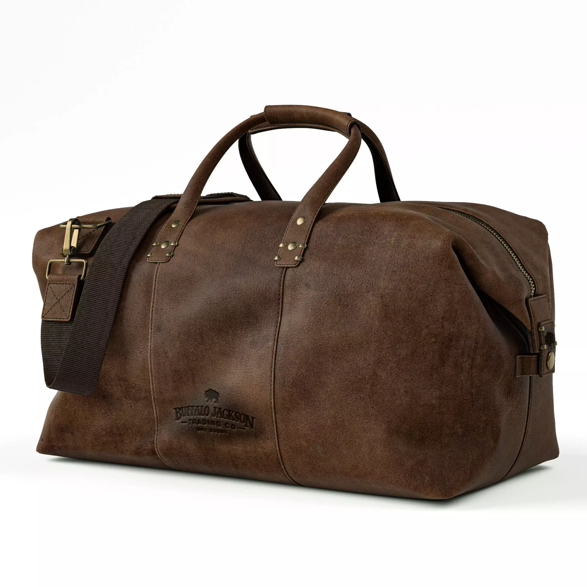 Leather Weekend Bag 3D model