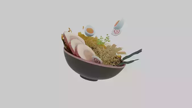 3D Ramen Bowl
