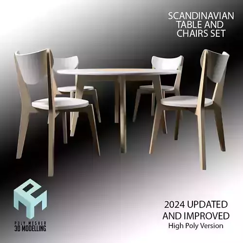 Scandinavian Dining Set