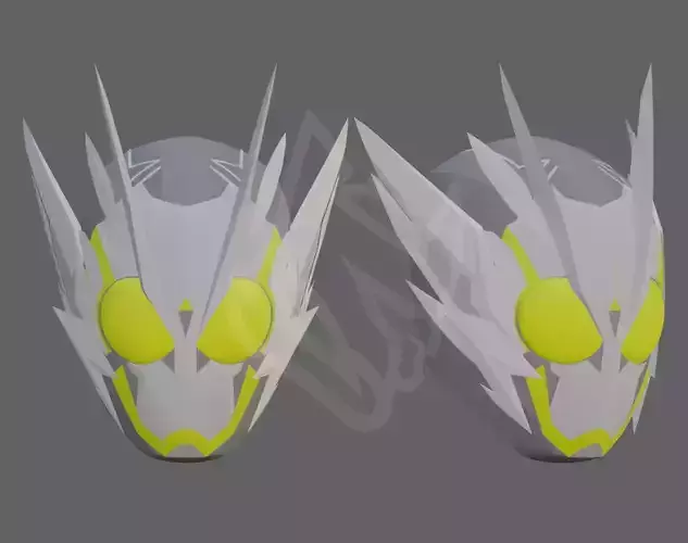 Kamen Rider Zero-One Metal Cluster Hopper 3D Model Template