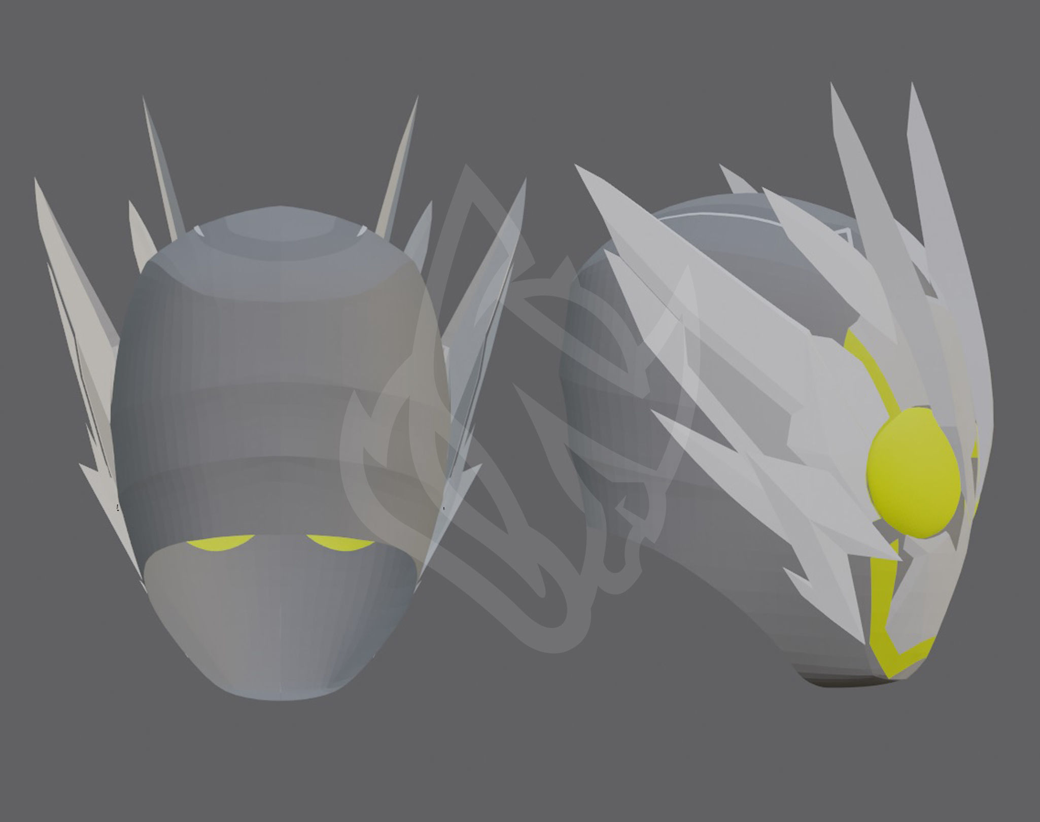 Kamen Rider Zero-One Metal Cluster Hopper 3D Model Template 3D print model_1