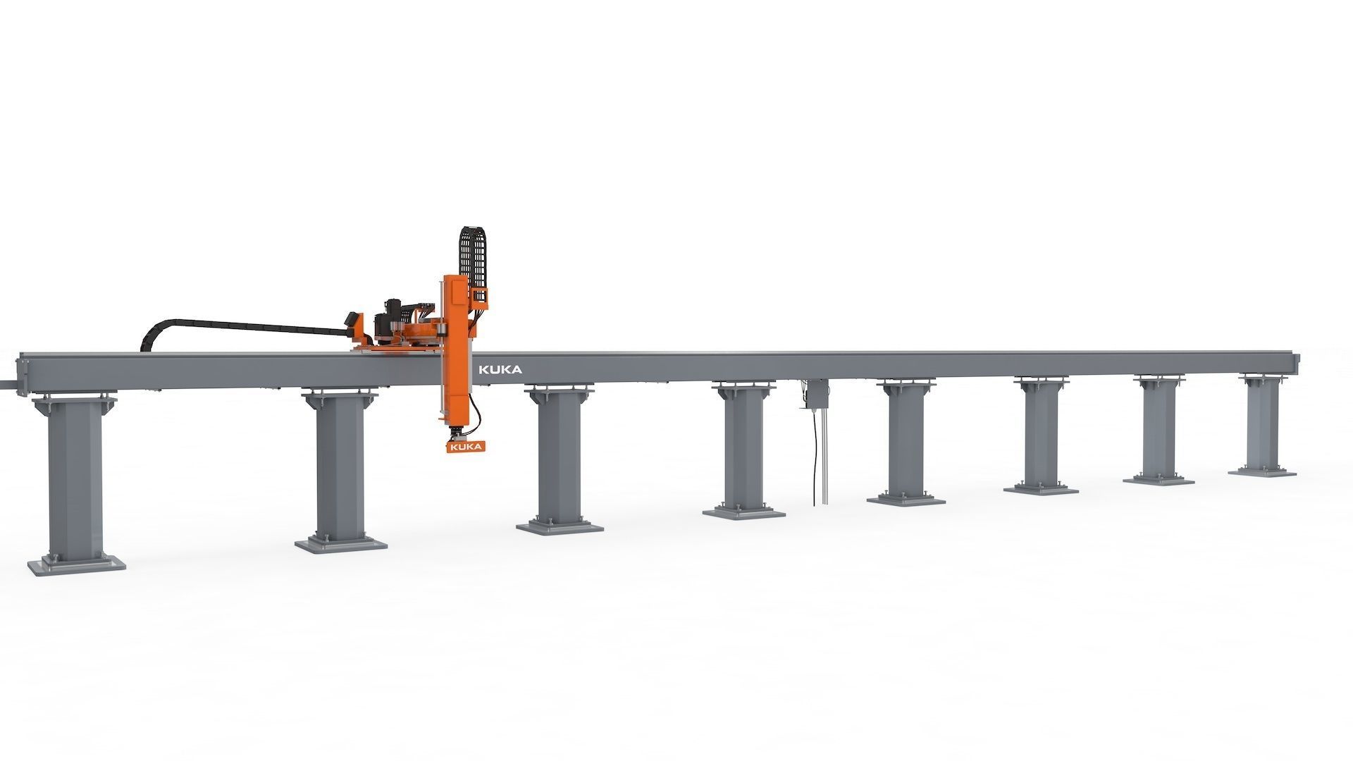 Linear Gantry Robot Adjustable 3D model_59