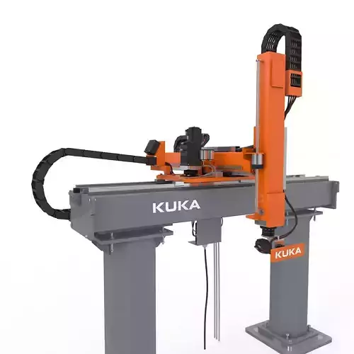 Linear Gantry Robot Adjustable 3D model