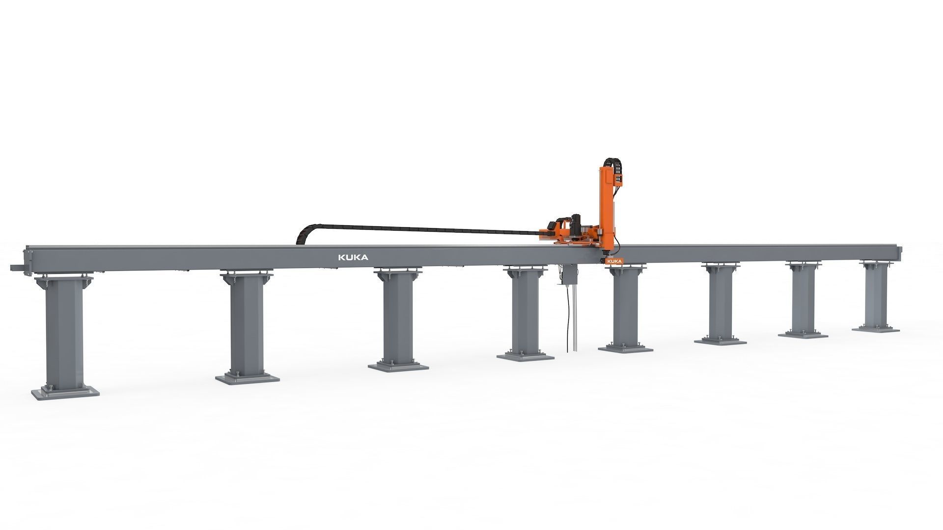 Linear Gantry Robot Adjustable 3D model_52