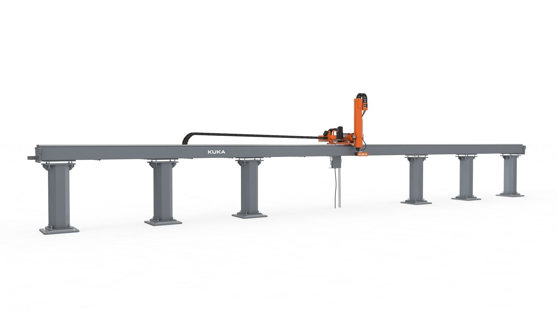 Linear Gantry Robot Adjustable 3D model_51