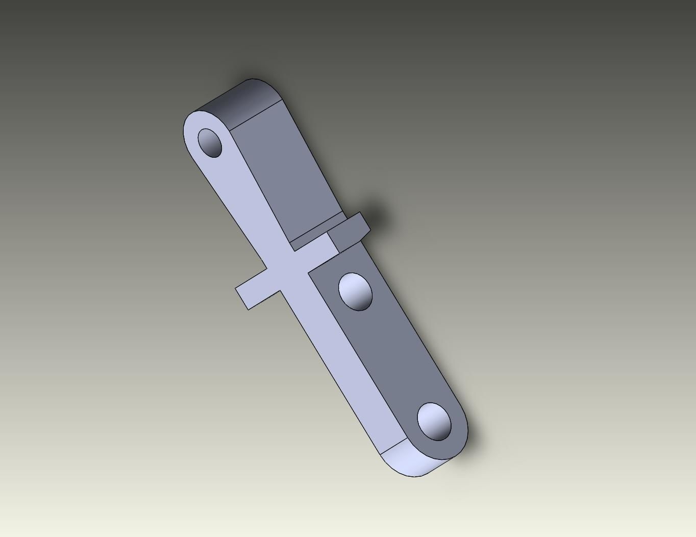 lever clamp 3D print model_5