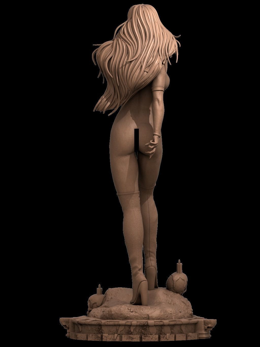Vampirella NSFW 3D Print 3D print model_4