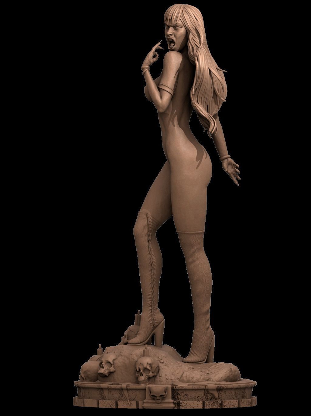 Vampirella NSFW 3D Print 3D print model_3