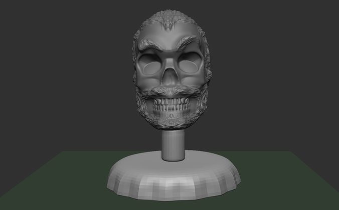 Skulls skull Low-poly 3D print model