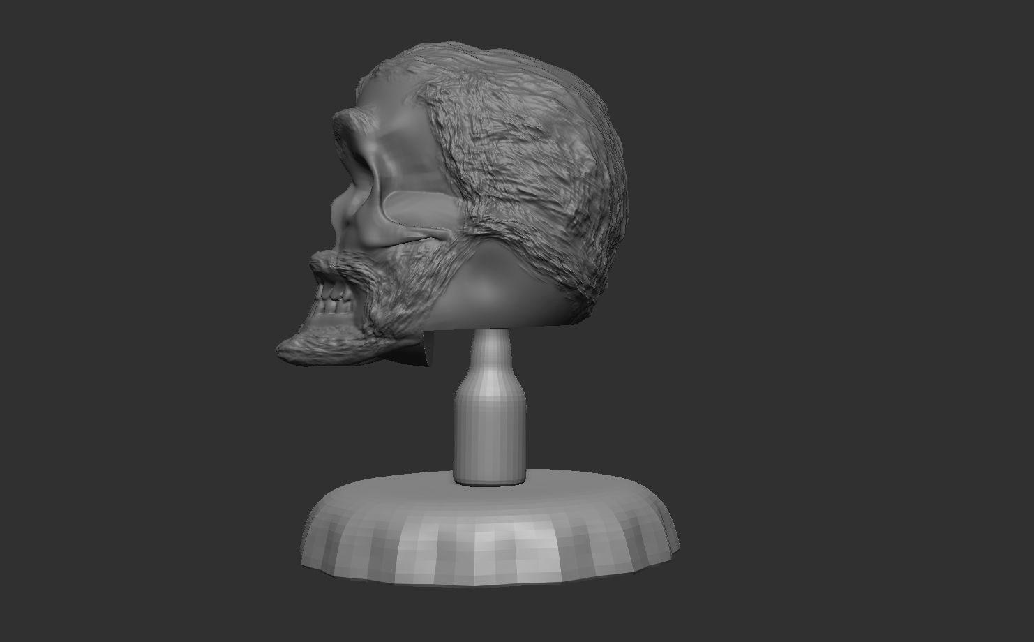 Skulls skull 3D print model_1
