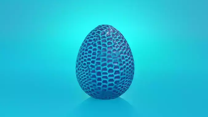 3D Dragon-Dinosaur-Creature Egg