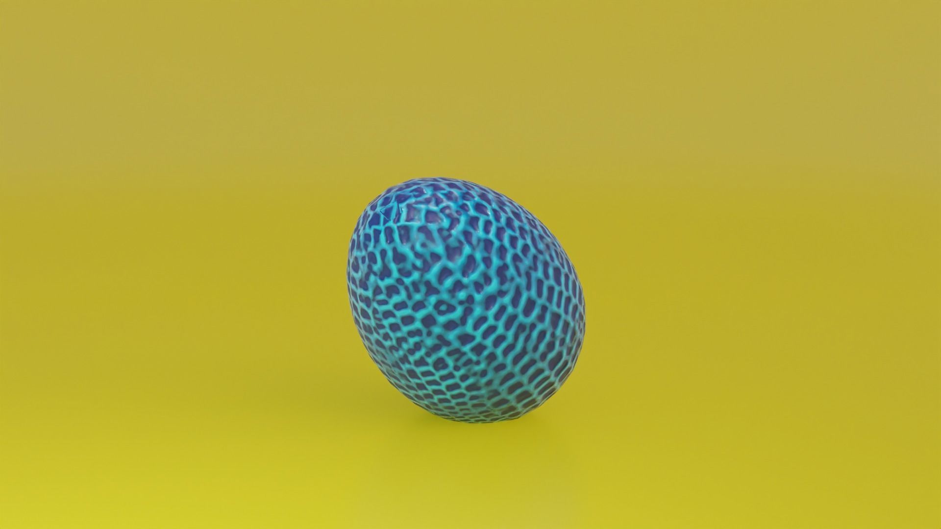 3D Dragon-Dinosaur-Creature Egg Low-poly 3D model_4