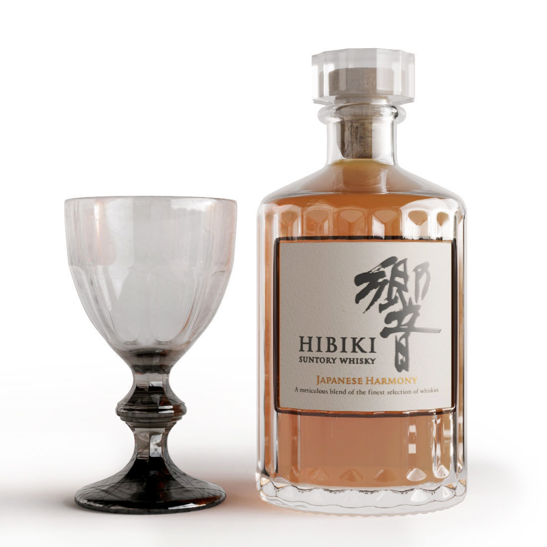 Bar Set Bruichladdich barley 3D model_6