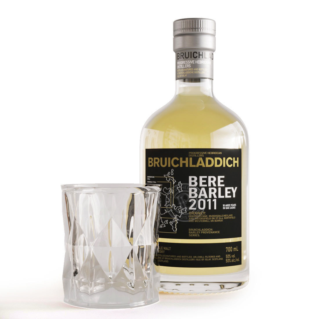 Bar Set Bruichladdich barley 3D model_7