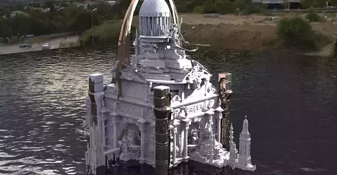 Emperors Baroque ancients stone temple 