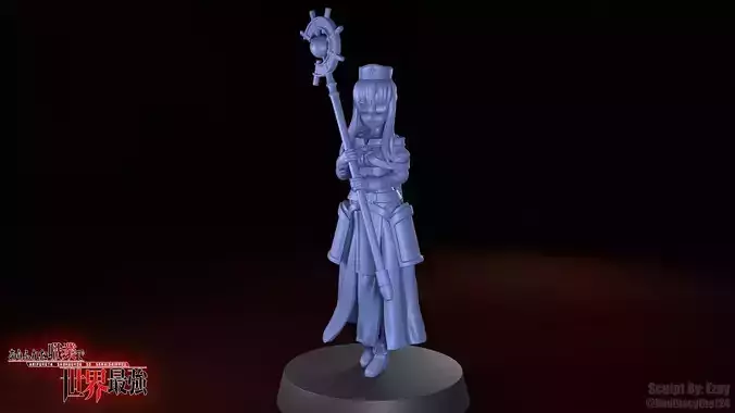 28mm - Kaori Shirasaki - Arifureta 3D print model