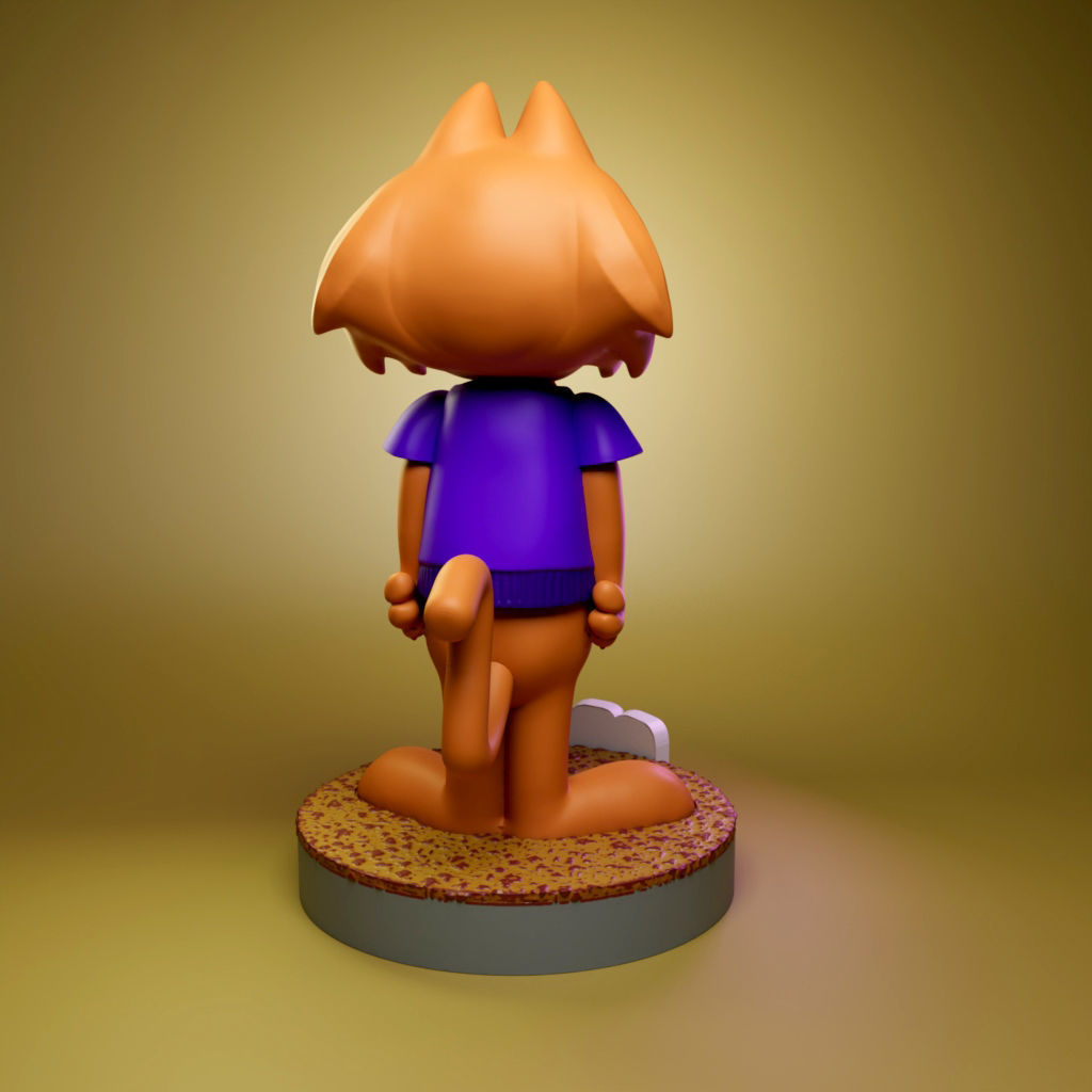 Brain- Top Cat Gang 3D print model_3