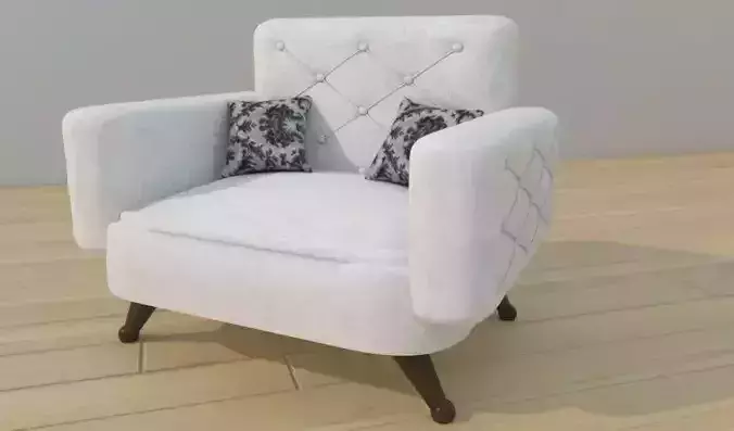 Velvet Luxe Armchair