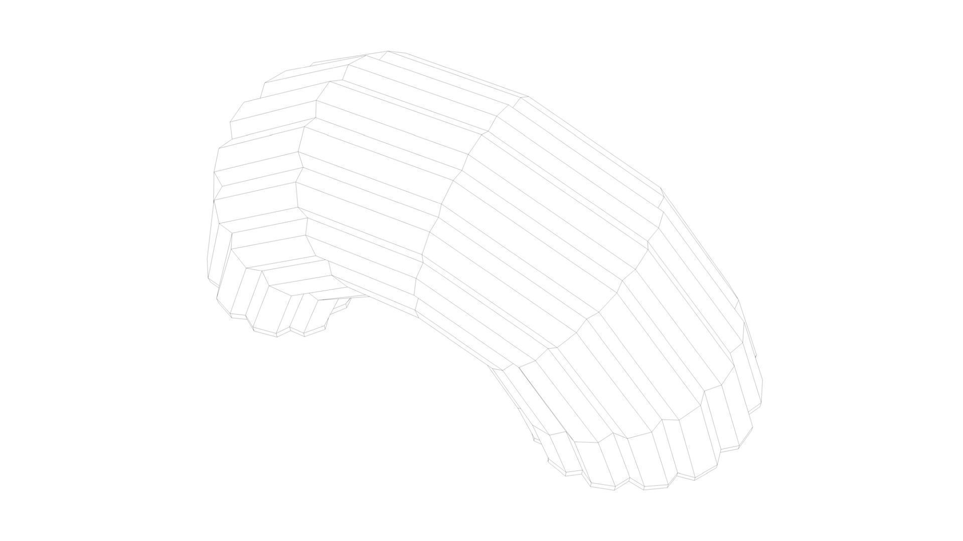 Pasta Lumachine macaroni 3D model_5