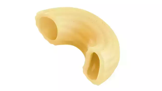Pasta Lumachine macaroni 3D model