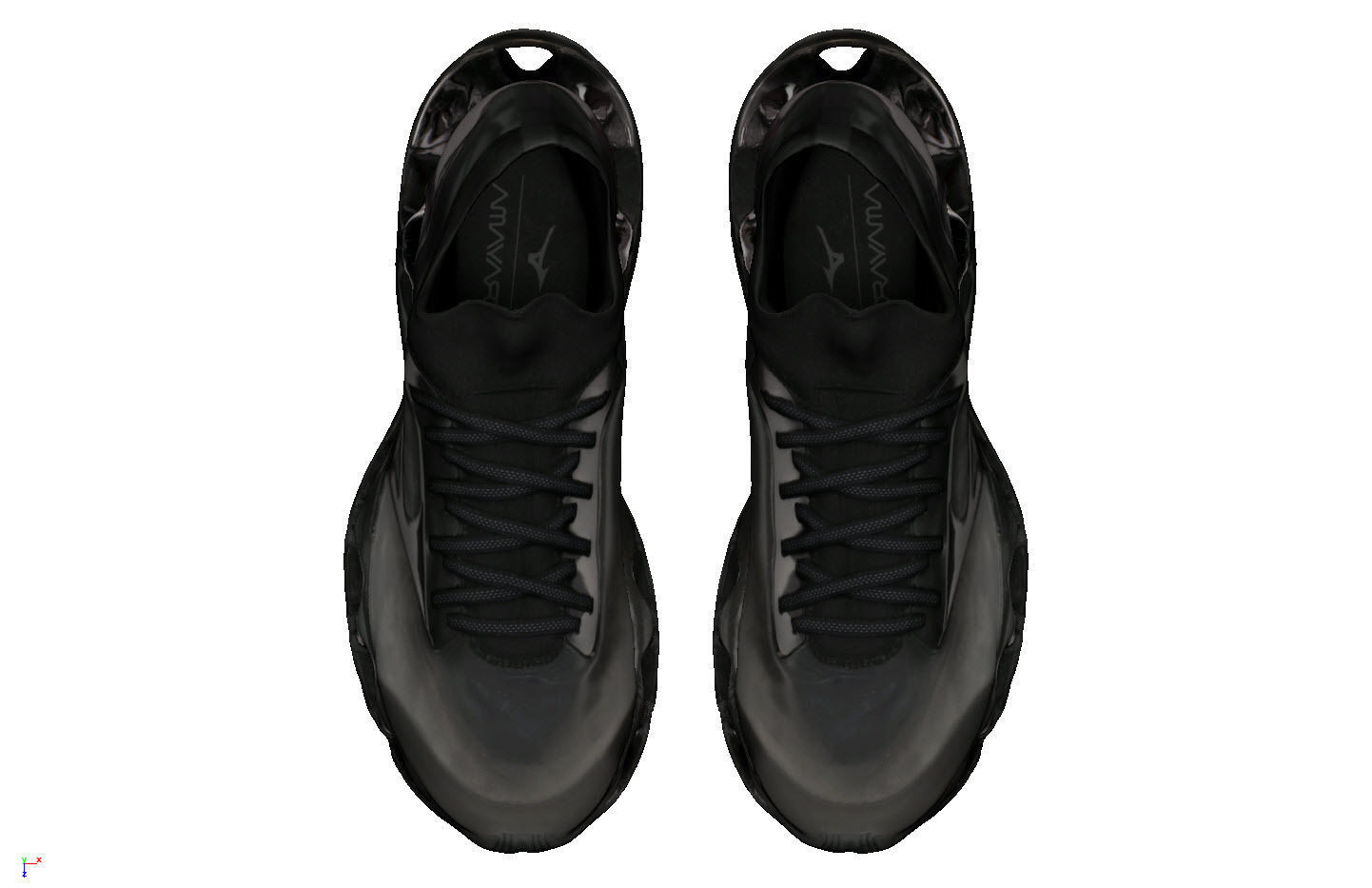 Sorayama x Mizuno Wave Prophecy  sneaker bioware  3D model_3