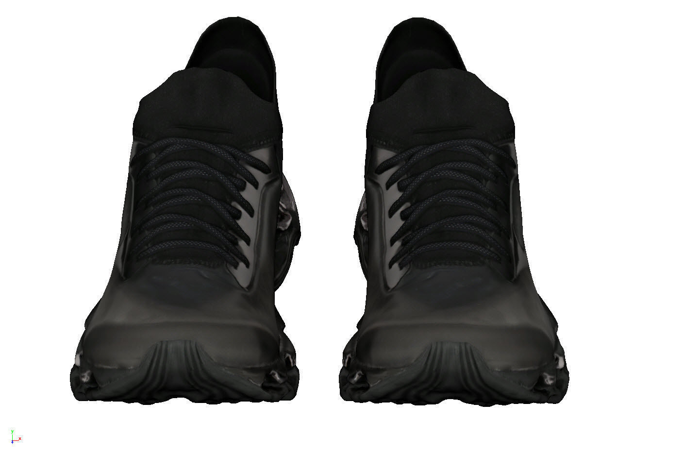 Sorayama x Mizuno Wave Prophecy  sneaker bioware  3D model_2